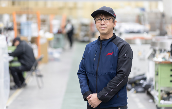 工場長からのメッセージ